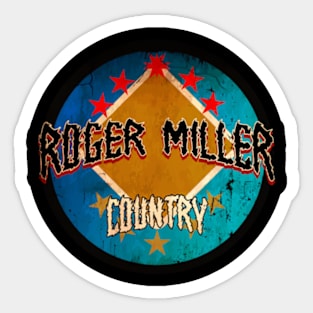 Roger Miller Sticker